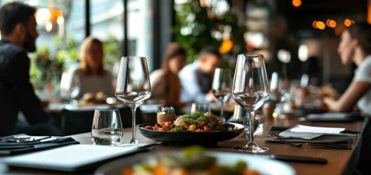 Cenas de empresa y eventos corporativos
