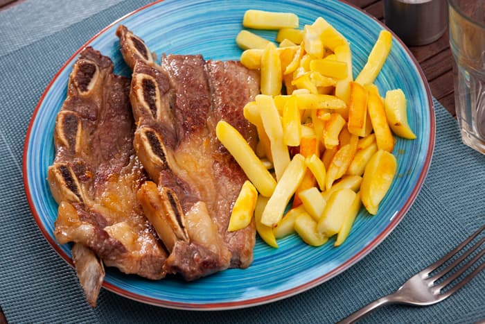 Menú del día y menú especial fin de semana